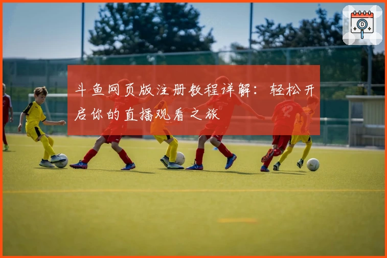 斗鱼网页版注册教程详解：轻松开启你的直播观看之旅